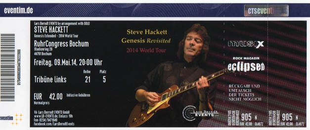 stevehackettticket2014